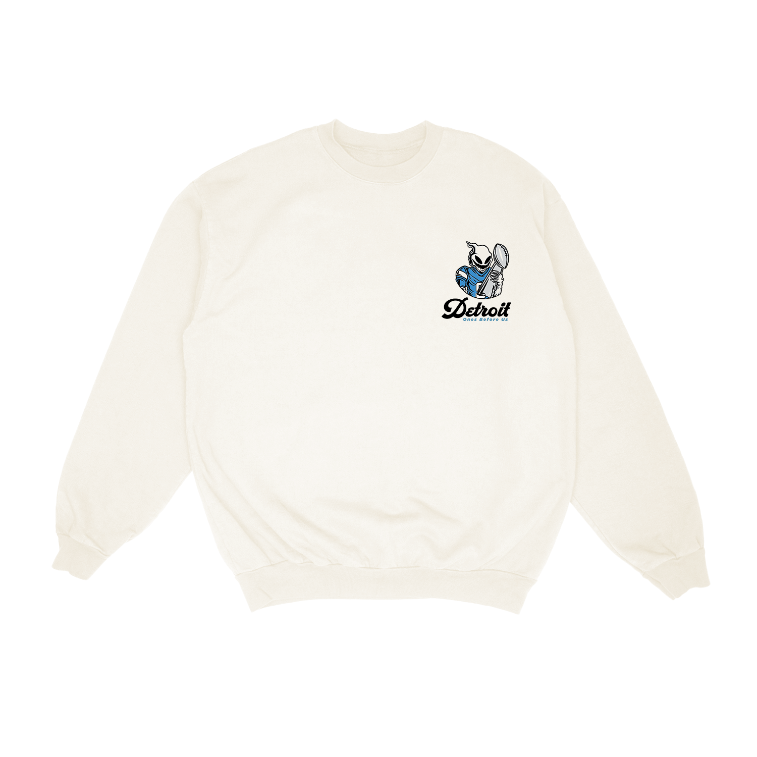 White Ghost Crewneck