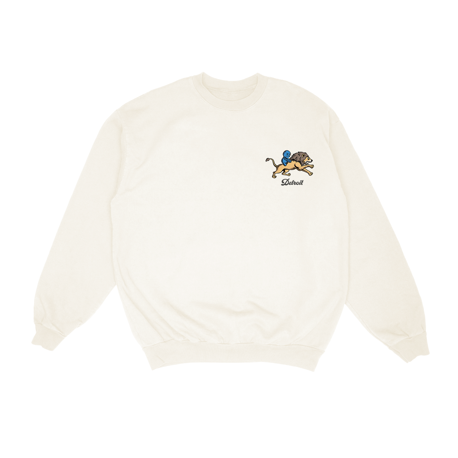 White Sadboy Crewneck