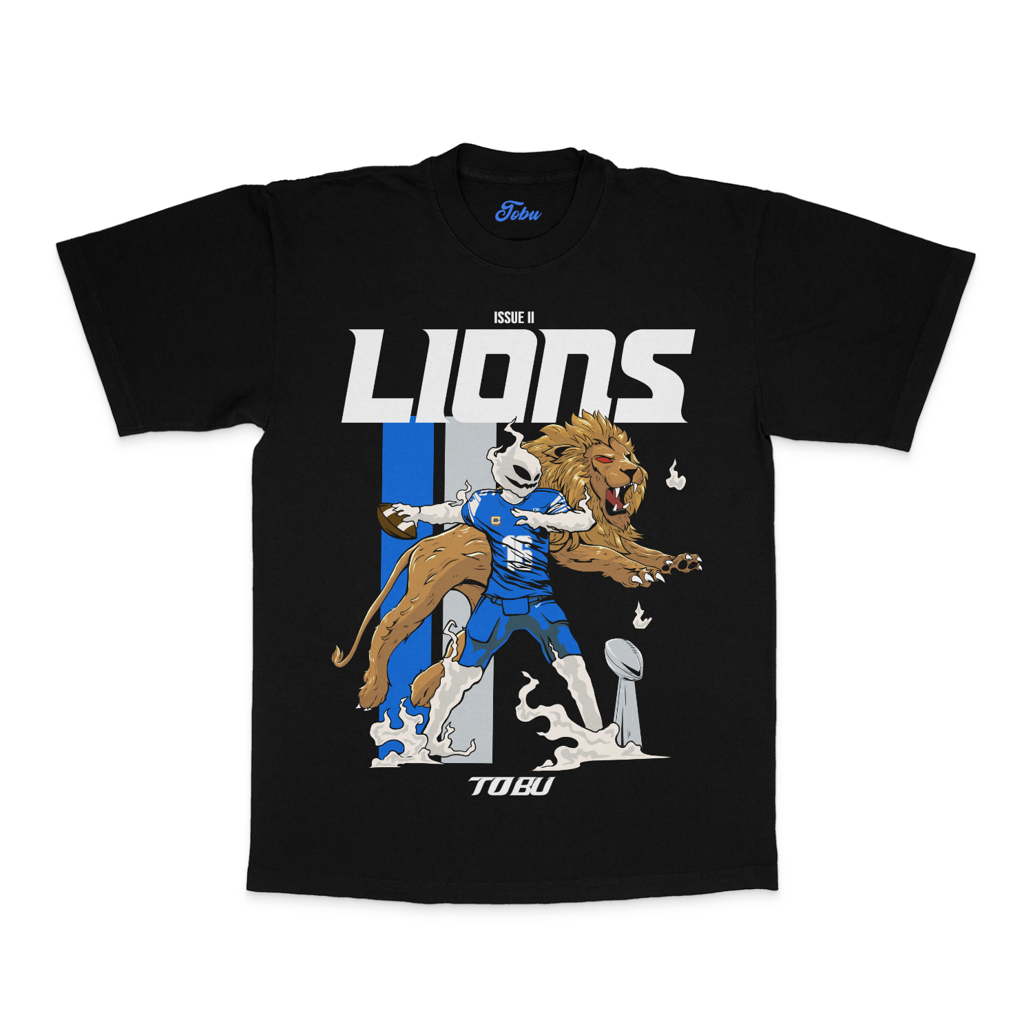 Black Year of the Lion Tee